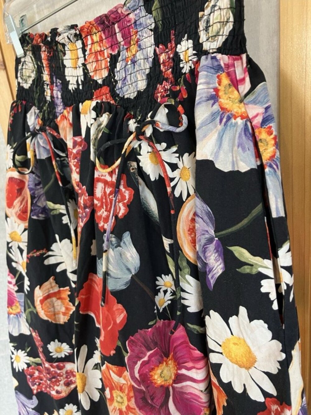 Free People Boho Floral Skirt Set Skirt & Top Cotton Alina Lui Kashi, Small - Picture 6 of 10